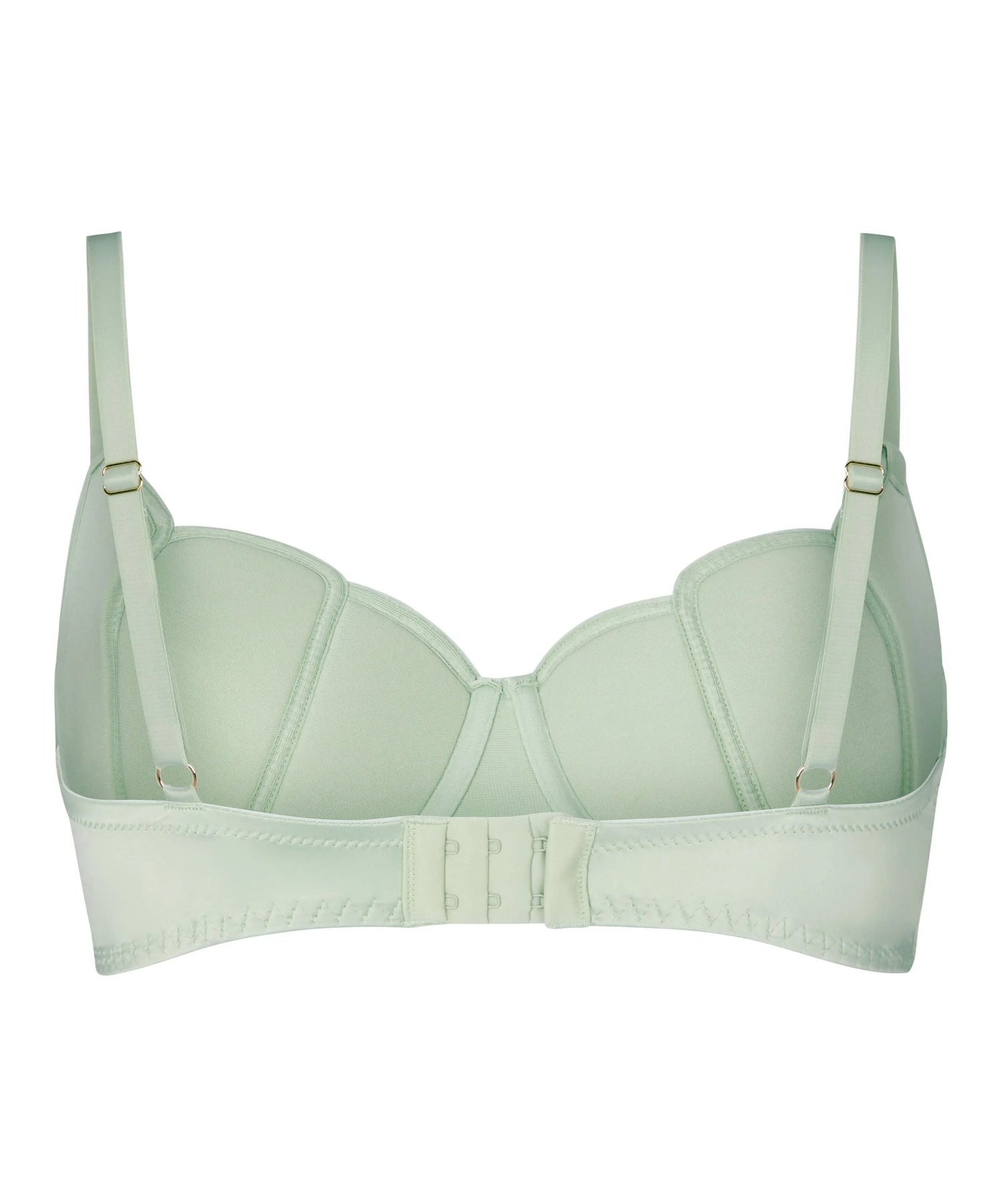 Hunkemoller Green Women Britt Padded Underwired Bra SKU: 304160_Green Image 06
