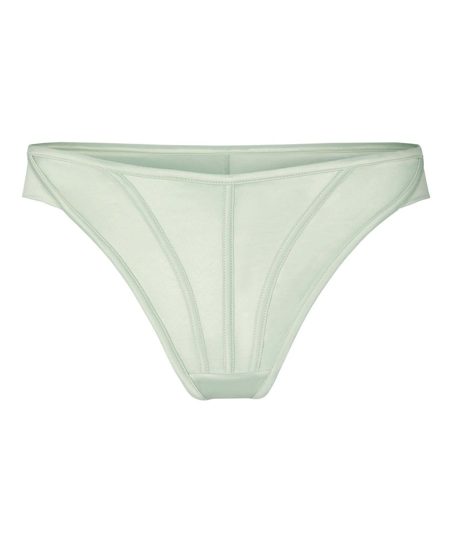 Hunkemoller Green Women Britt Highleg Thong SKU: 304161_Green Image 04