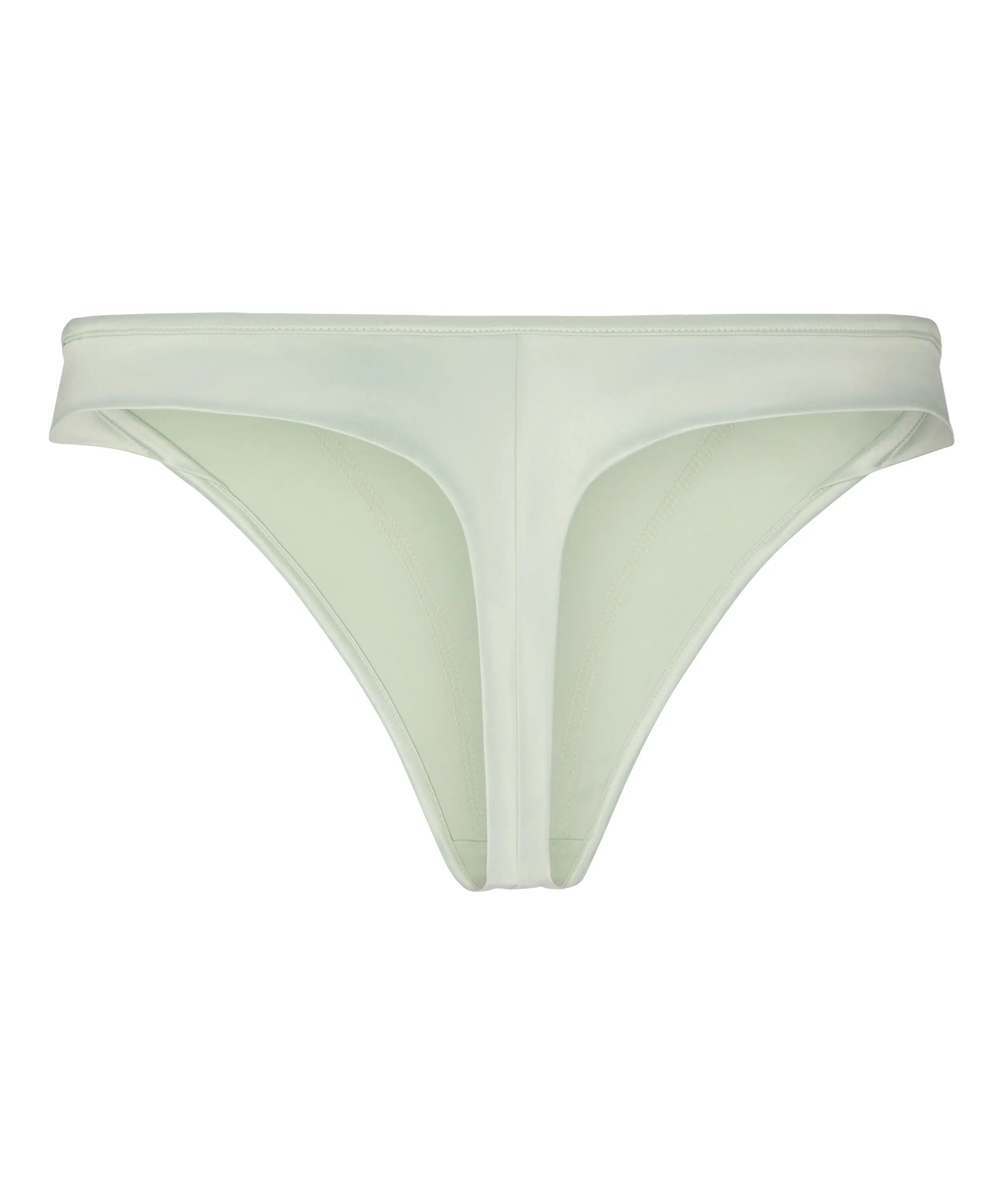 Hunkemoller Green Women Britt Highleg Thong SKU: 304161_Green Image 05