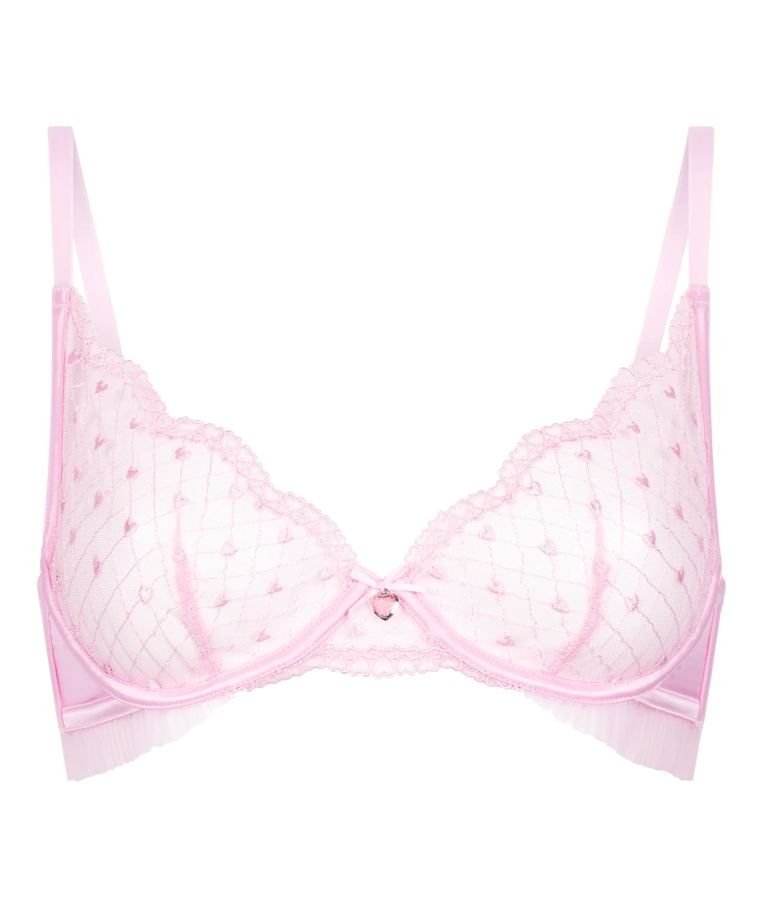 Hunkemoller Pirouette Women Cordelie Non-Padded Underwired Bra in Different Cup Sizes SKU: 304163_Pirouette Image 05