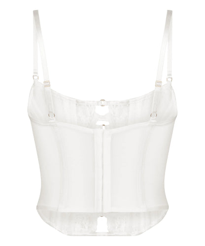 Hunkemoller White Women Kristina Bustier SKU: 304174_White Image 06