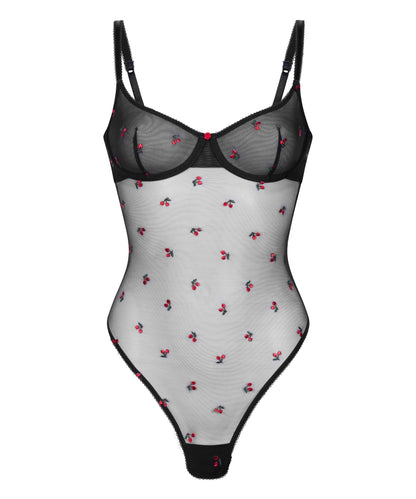 Hunkemoller Caviar Women Chelsey Body in Different Cup Sizes SKU: 304176_Caviar Image 07