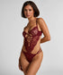 Hunkemoller Cabernet Women Greta Body in Different Cup Sizes SKU: 304177_Cabernet Image 01