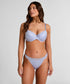 Hunkemoller Purple Women Lace & Shine Thong SKU: 304182_Purple Image 01