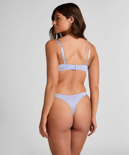 Hunkemoller Purple Women Lace &amp; Shine Thong SKU: 304182_Purple Image 03