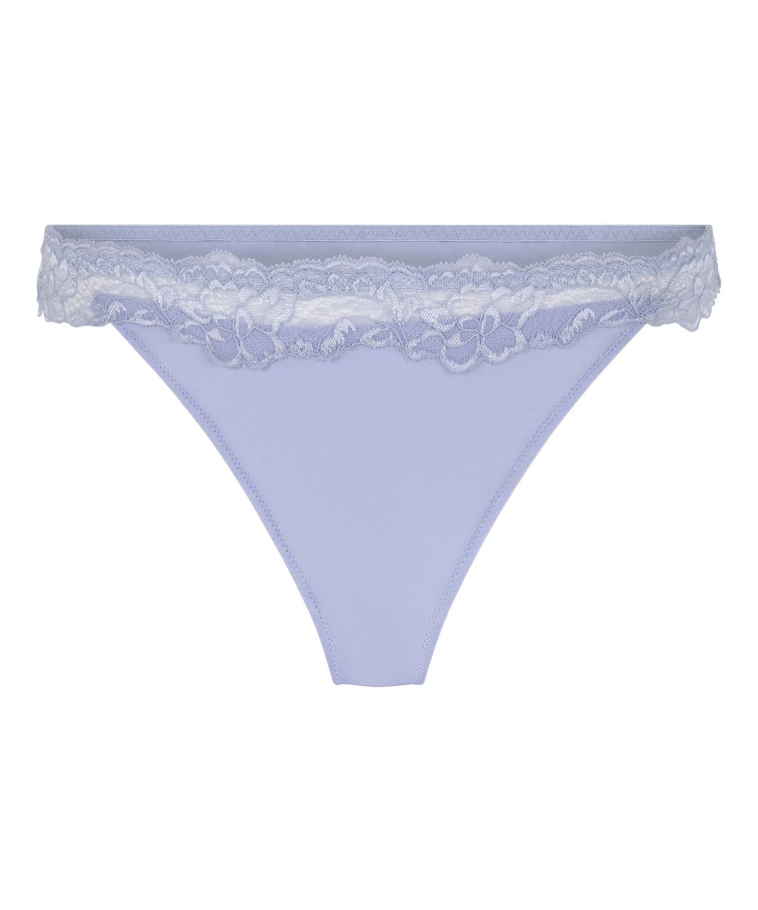 Hunkemoller Purple Women Lace &amp; Shine Thong SKU: 304182_Purple Image 04