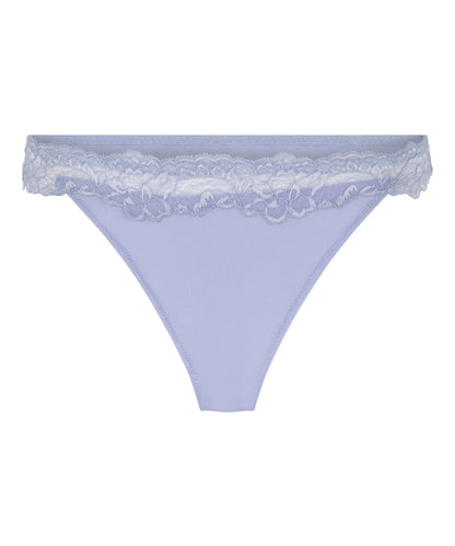 Hunkemoller Purple Women Lace &amp; Shine Thong SKU: 304182_Purple Image 04