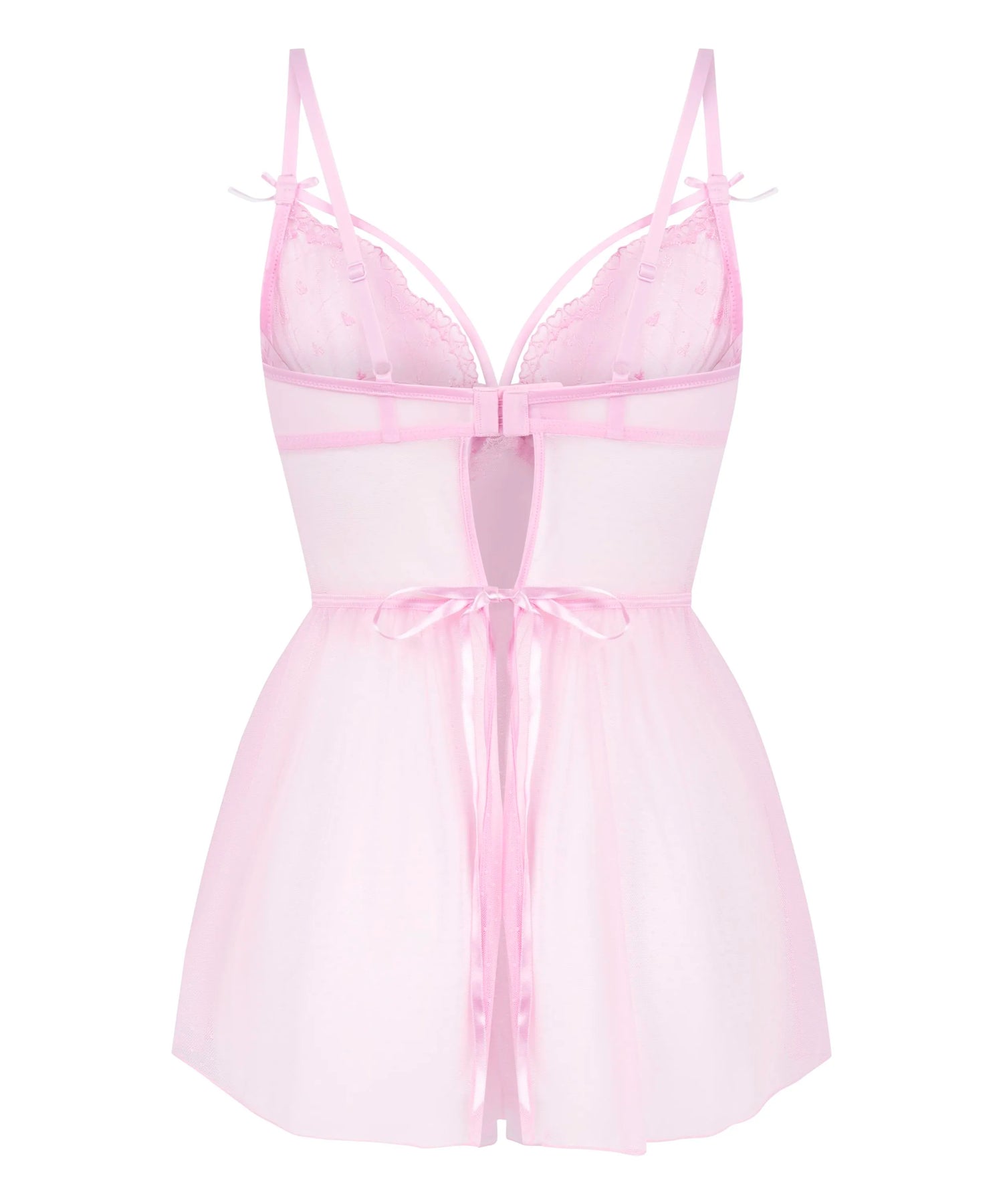 Hunkemoller Pirouette Women Cordelie Babydoll in Different Cup Sizes SKU: 304199_Pirouette Image 06