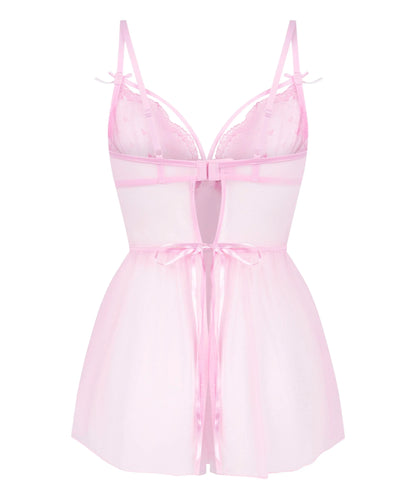 Hunkemoller Pirouette Women Cordelie Babydoll in Different Cup Sizes SKU: 304199_Pirouette Image 06