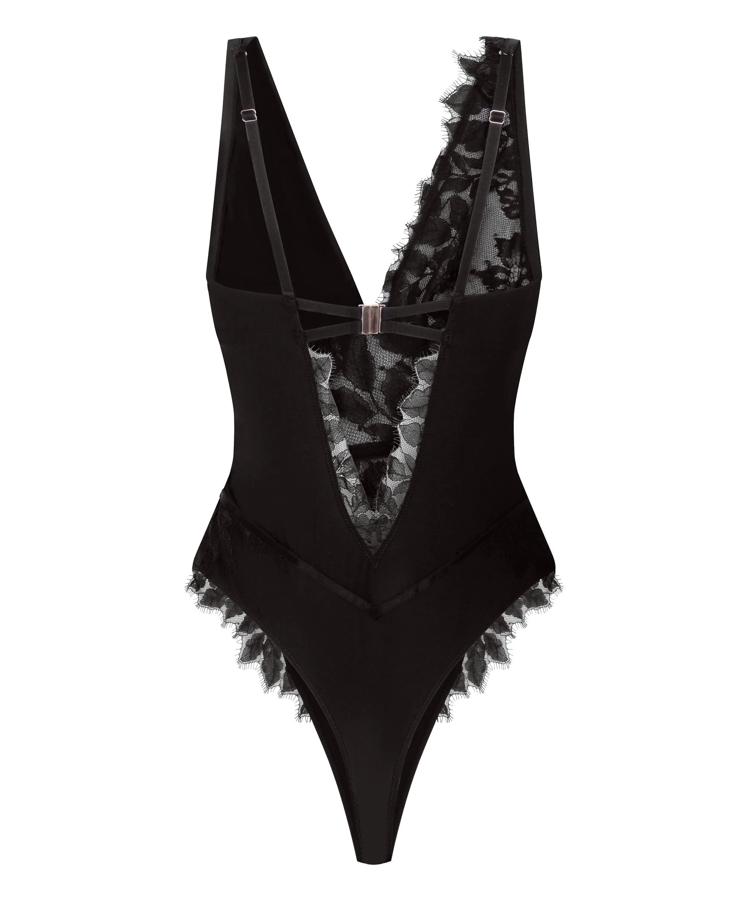Hunkemoller Black Women Malou Body SKU: 304208_Black Image 05