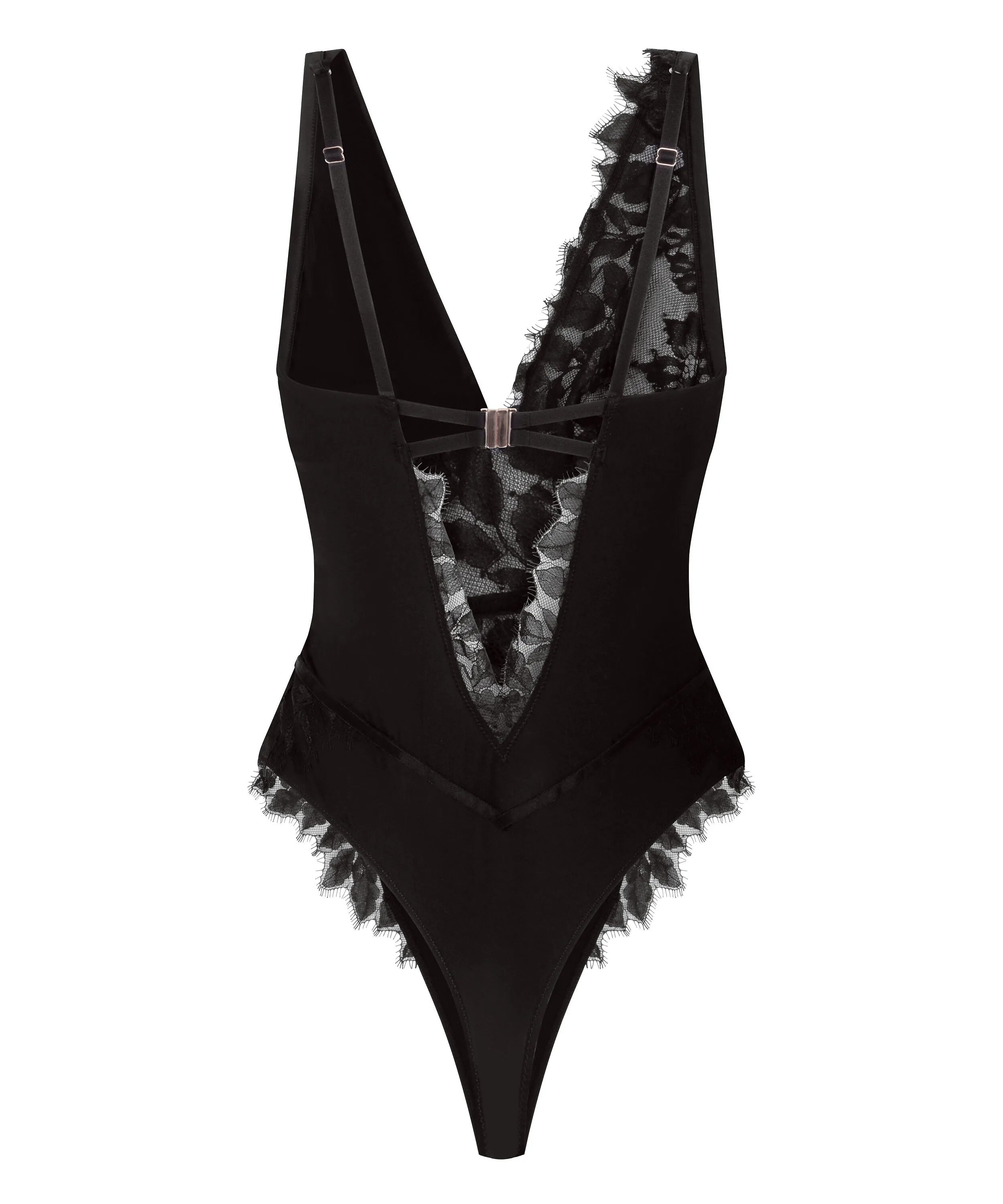 Hunkemoller Black Women Malou Body SKU: 304208_Black Image 05