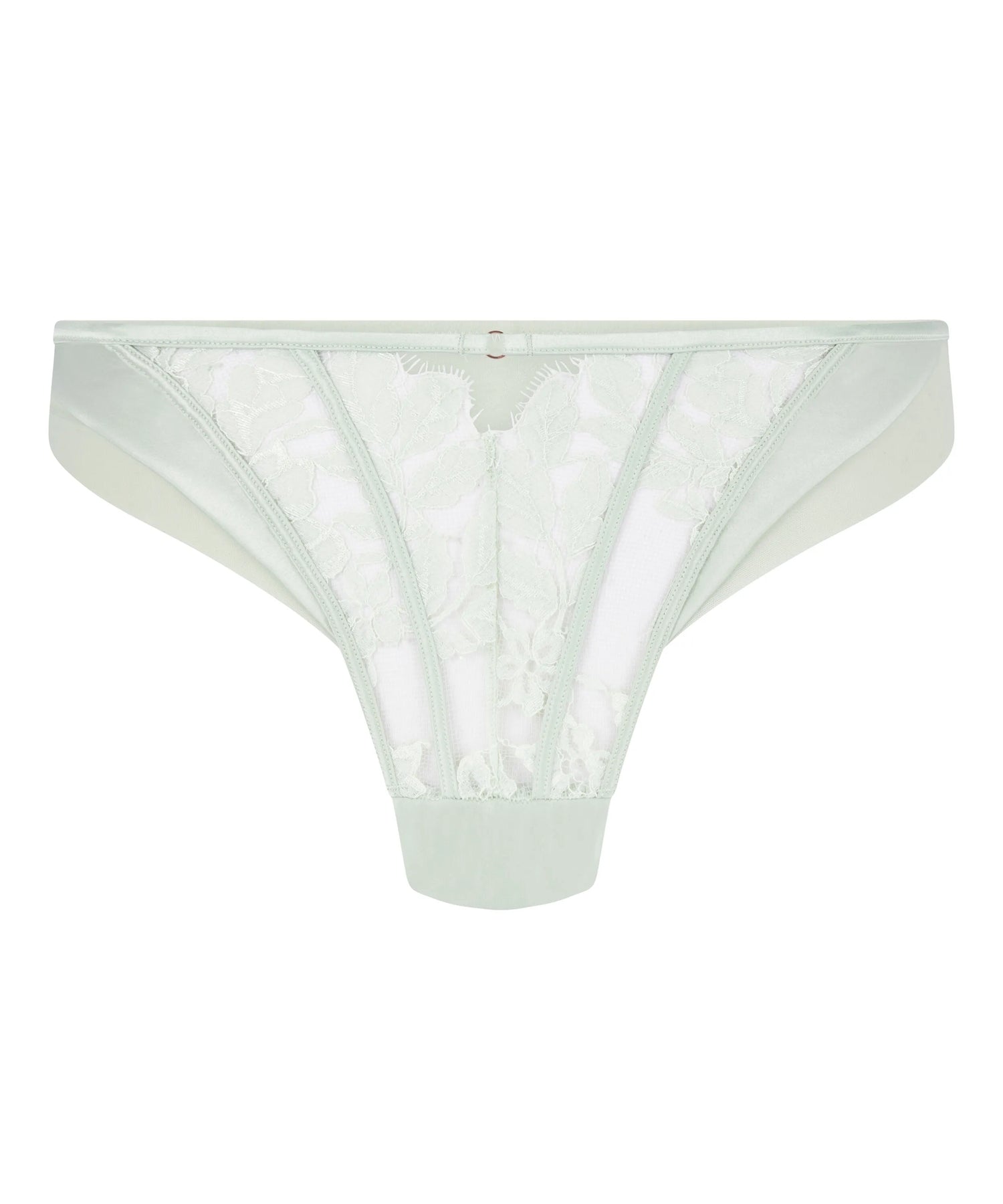 Hunkemoller Green Women Malou Highleg Thong SKU: 304210_Green Image 06