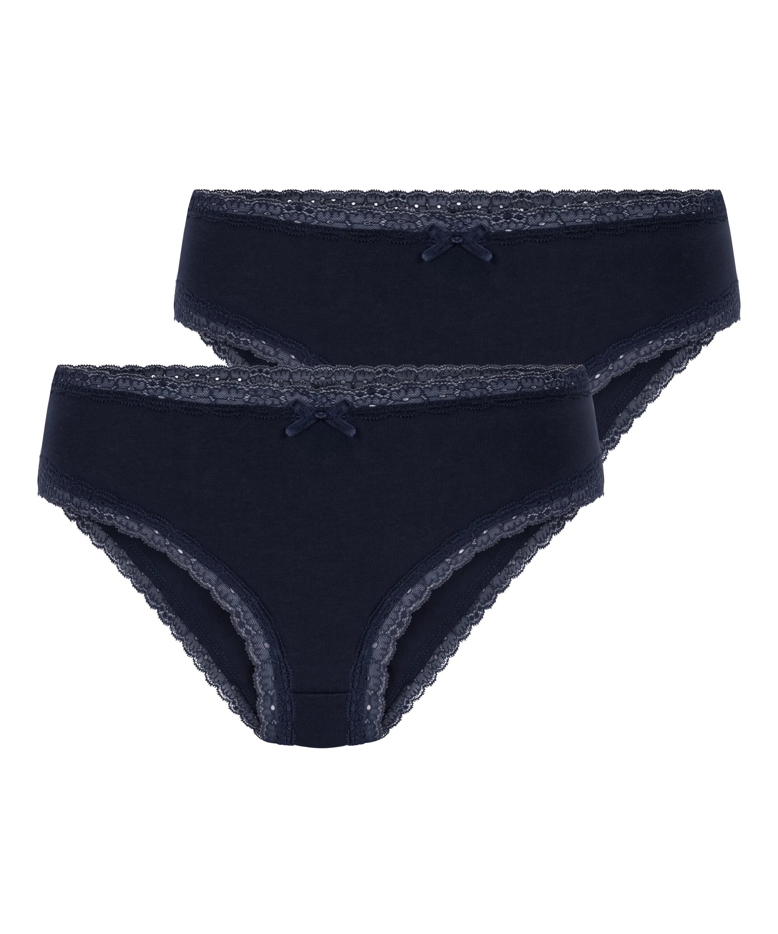 Hunkemoller Blue Women Georgia 2-Pack SKU: 304222_Blue Image 04