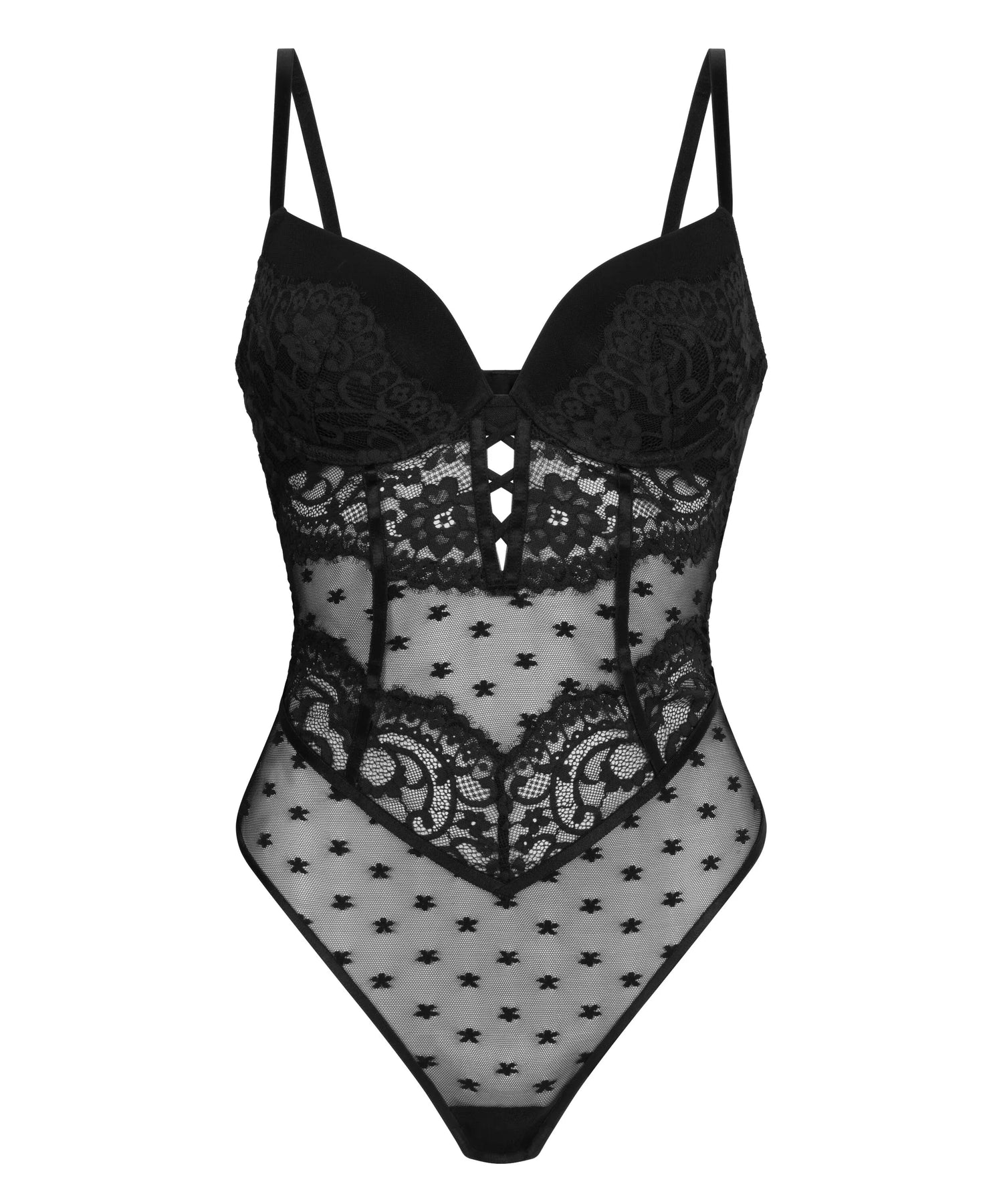Hunkemoller Black Women Valora Body SKU: 304324_Black Image 05