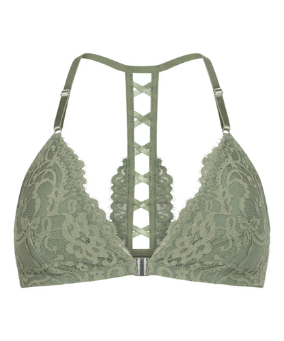 Hunkemoller Green Women Valora Bralette SKU: 304325_Green Image 05
