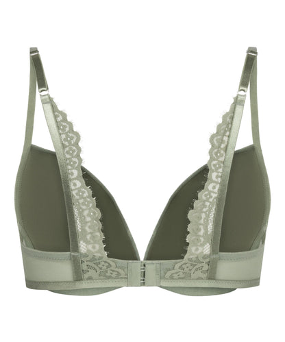 Hunkemoller Green Women Valora Push-Up Bra SKU: 304327_Green Image 07