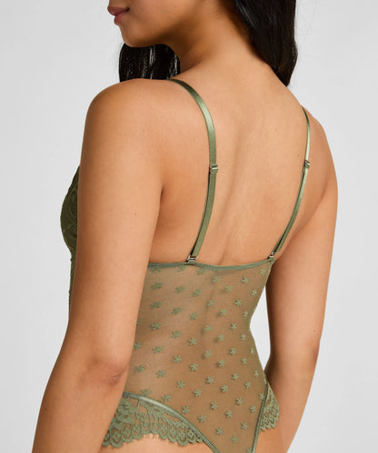 Hunkemoller Green Women Valora Body SKU: 304332_Green Image 02