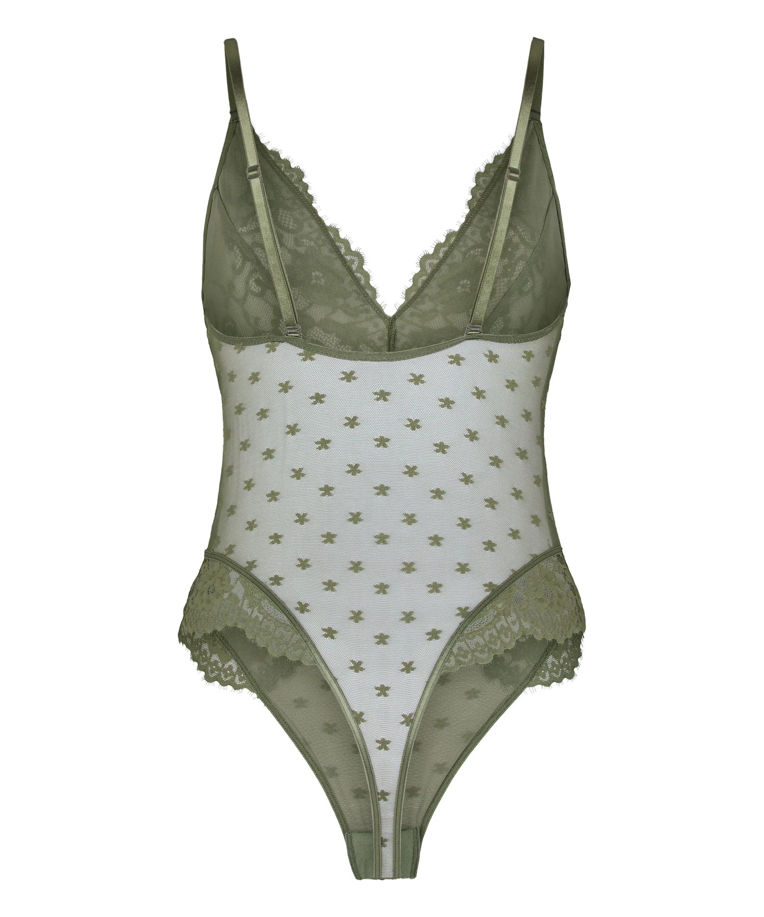 Hunkemoller Green Women Valora Body SKU: 304332_Green Image 05