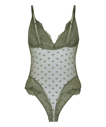 Hunkemoller Green Women Valora Body SKU: 304332_Green Image 05