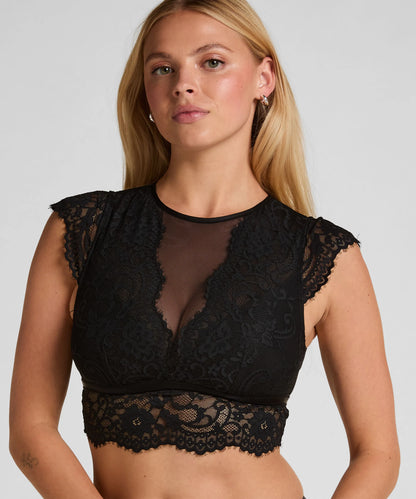 Hunkemoller Black Women Valora Bralette SKU: 304333_Black Image 01