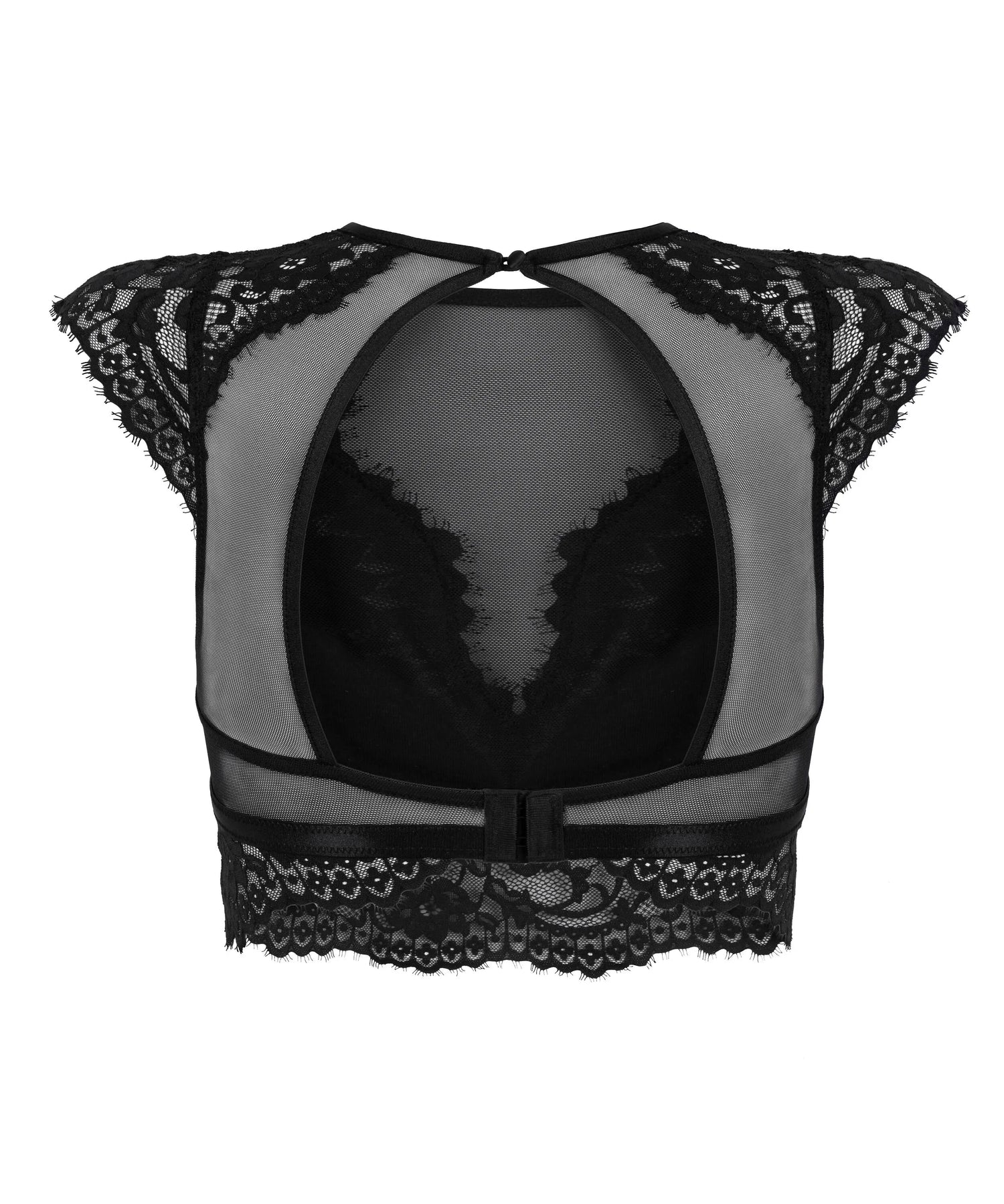 Hunkemoller Black Women Valora Bralette SKU: 304333_Black Image 06