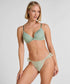 Hunkemoller Green Women Solene Thong SKU: 304436_Green Image 01
