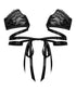 Hunkemoller Black Women Lace Handcuffs SKU: 304486_Black Image 01