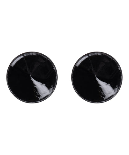 Hunkemoller Black Women Matte Nipple Covers SKU: 304490_Black Image 04