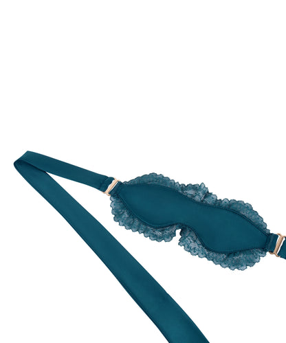Hunkemoller Blue Women Marjolein Blindfold SKU: 304491_Blue Image 04