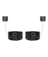 Hunkemoller Black Women Legcuffs and Handcuffs SKU: 304493_Black Image 01