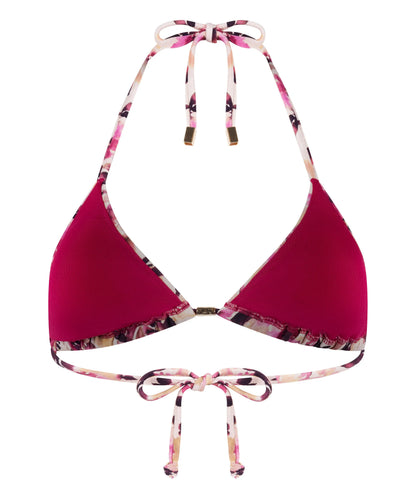 Hunkemoller Tan Women Lagos Triangle Bikini Top SKU: 304504_Tan Image 06