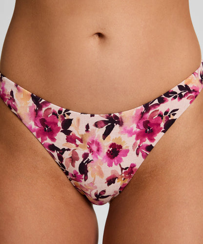 Hunkemoller Tan Women Lagos Highleg Bikini Bottom SKU: 304506_Tan Image 02