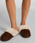 Hunkemoller Brown Women Betty Fake Fur Mule SKU: 304566_Brown Image 01
