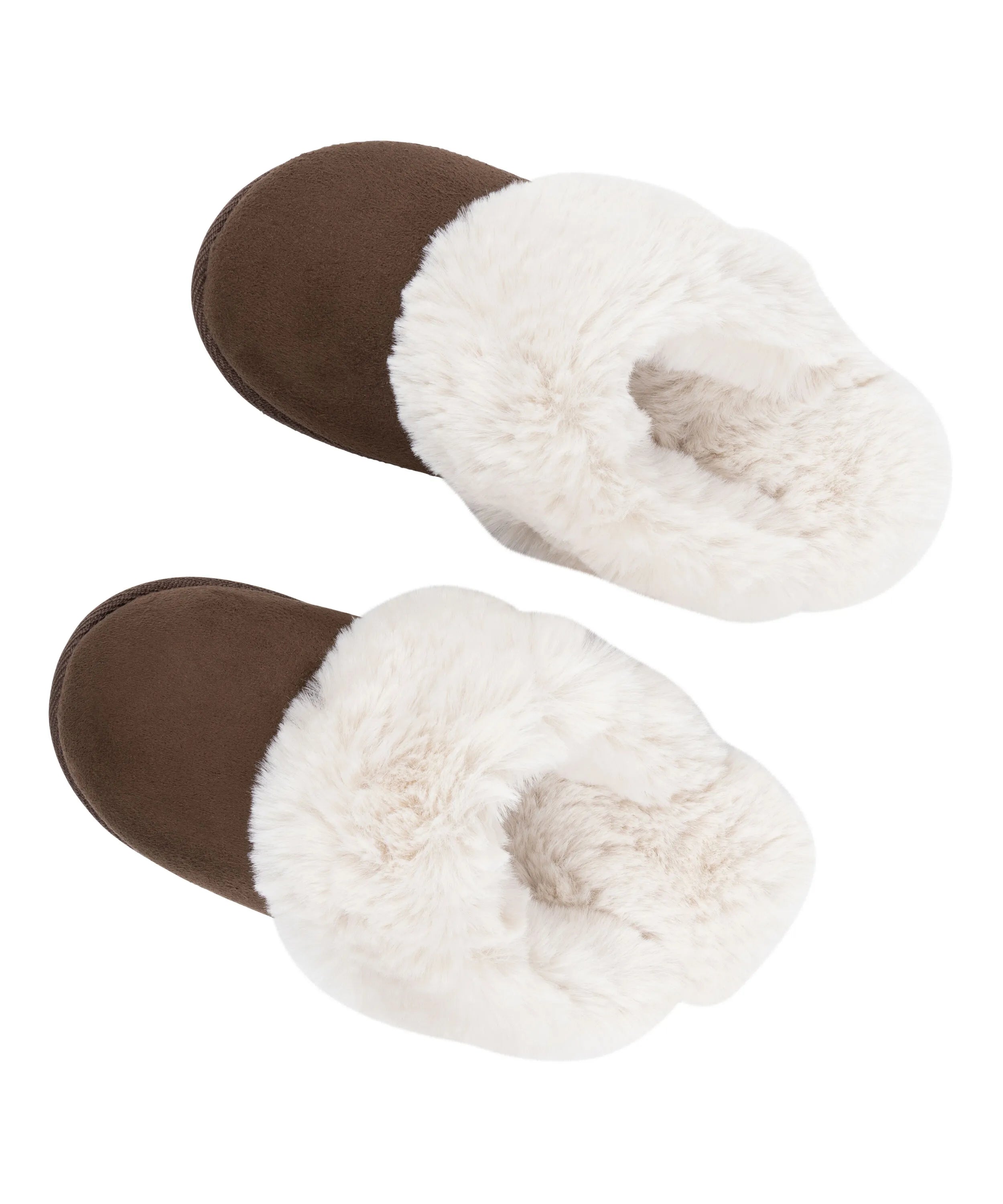 Hunkemoller Brown Women Betty Fake Fur Mule SKU: 304566_Brown Image 03
