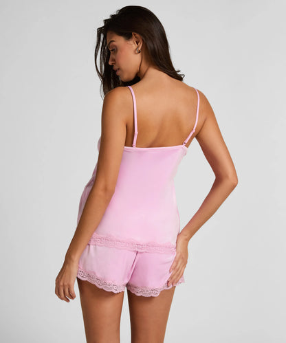Hunkemoller Pirouette Women Velours Pyjama Set SKU: 304577_Pirouette Image 04