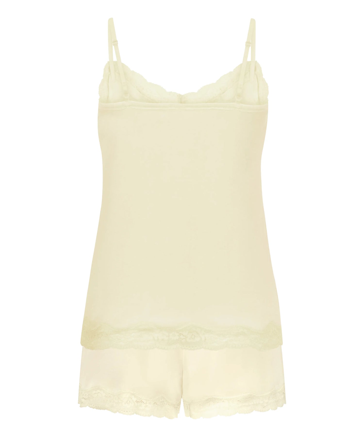 Hunkemoller Pear Sorbet Women Velours Pyjama Set SKU: 304578_Pear Sorbet Image 05