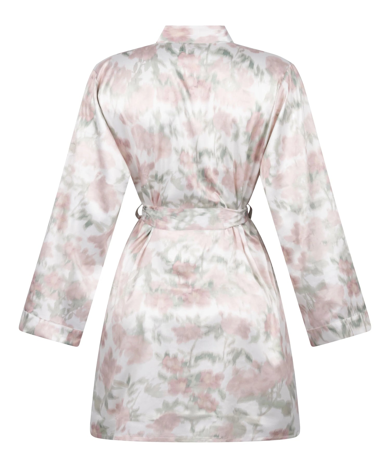 Hunkemoller White Women Floral Kimono SKU: 304579_White Image 05