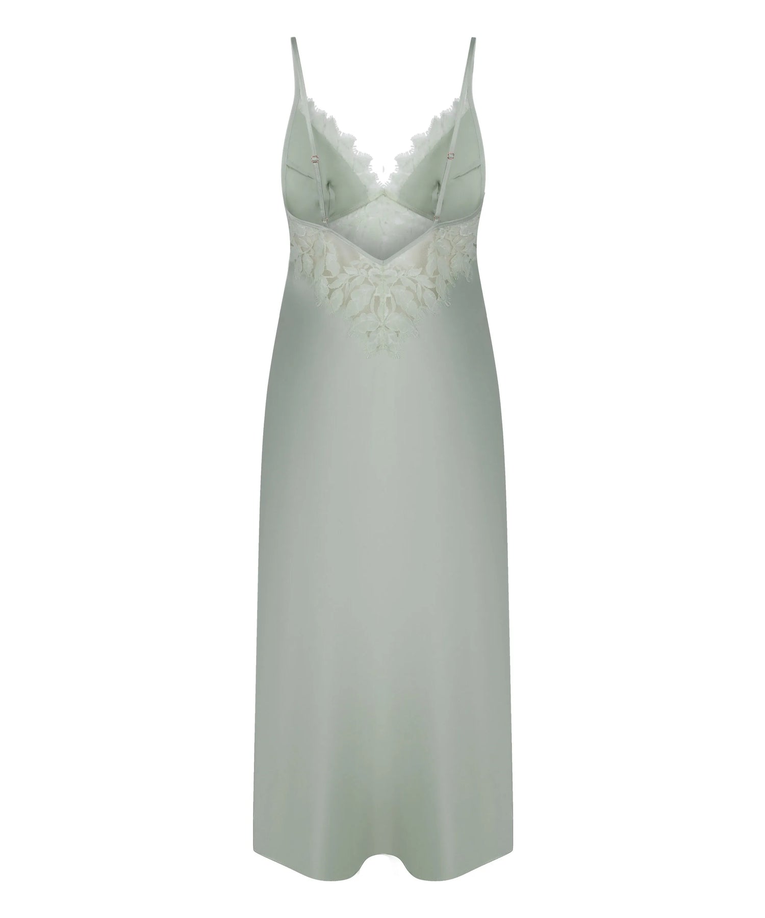 Hunkemoller Green Women Malou Slipdress SKU: 304580_Green Image 05