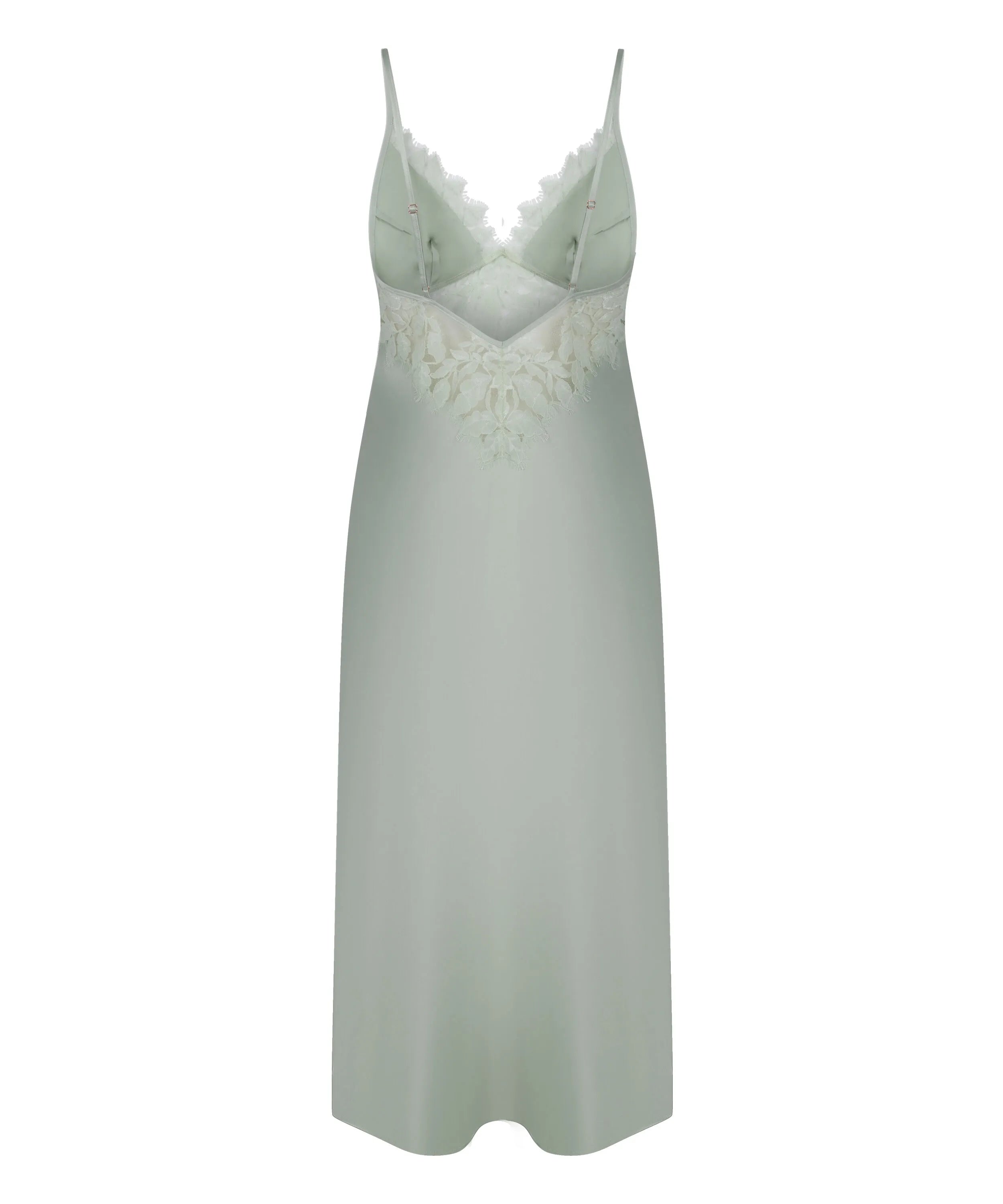 Hunkemoller Green Women Malou Slipdress SKU: 304580_Green Image 05