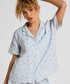 Hunkemoller Blue Women Muslin Jacket SKU: 304587_Blue Image 01