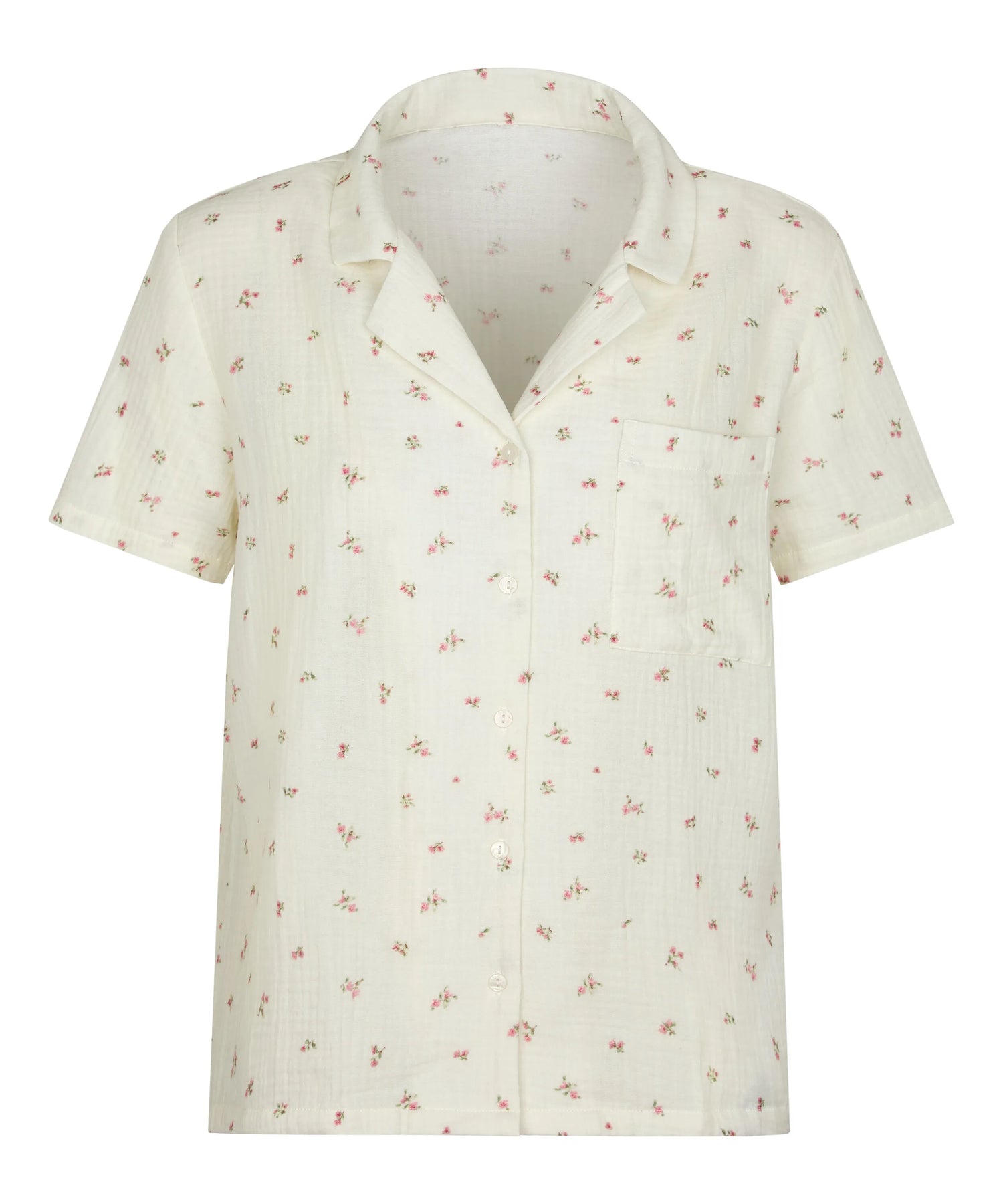 Hunkemoller White Women Muslin Jacket SKU: 304588_White Image 05