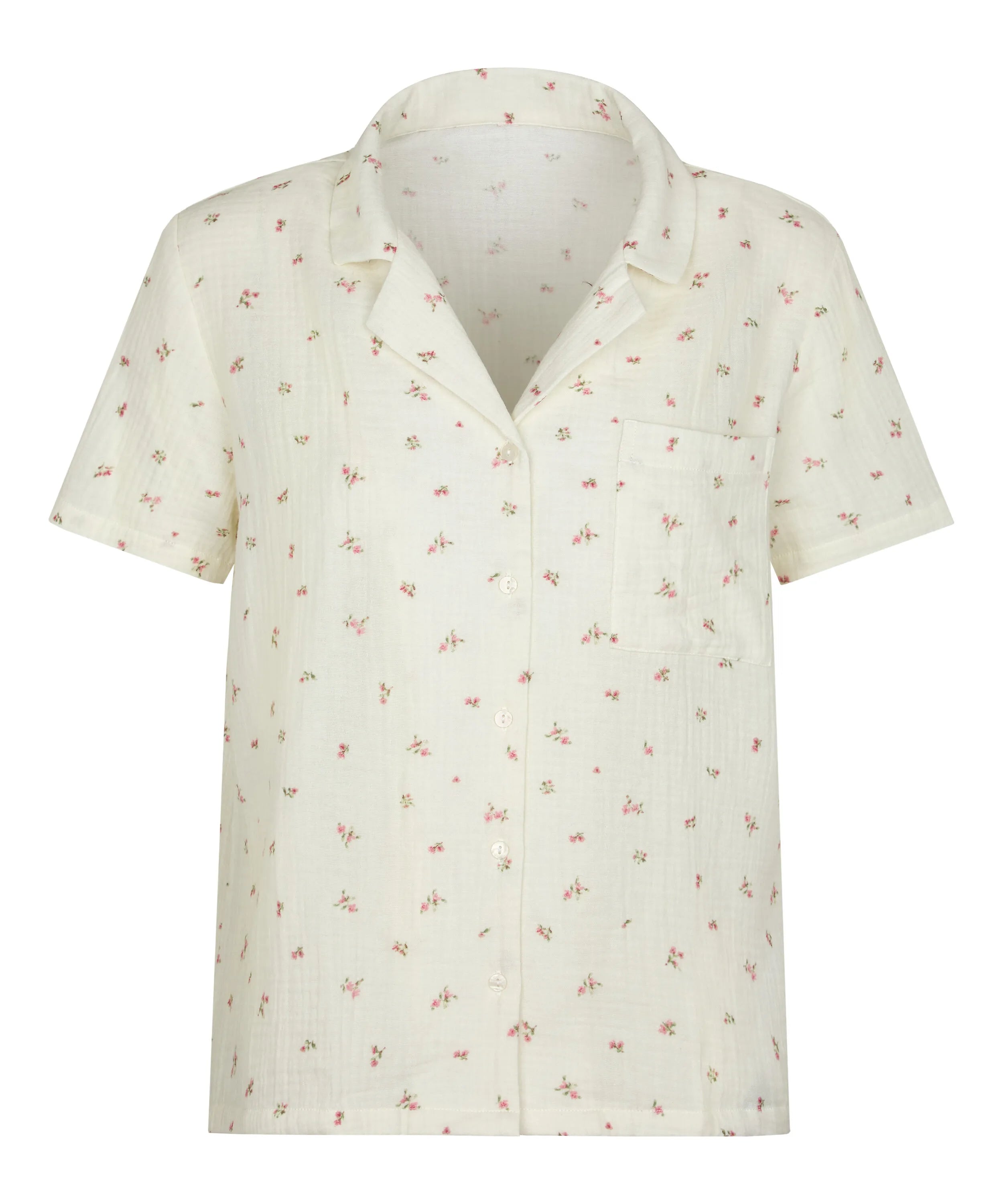 Hunkemoller White Women Muslin Jacket SKU: 304588_White Image 05