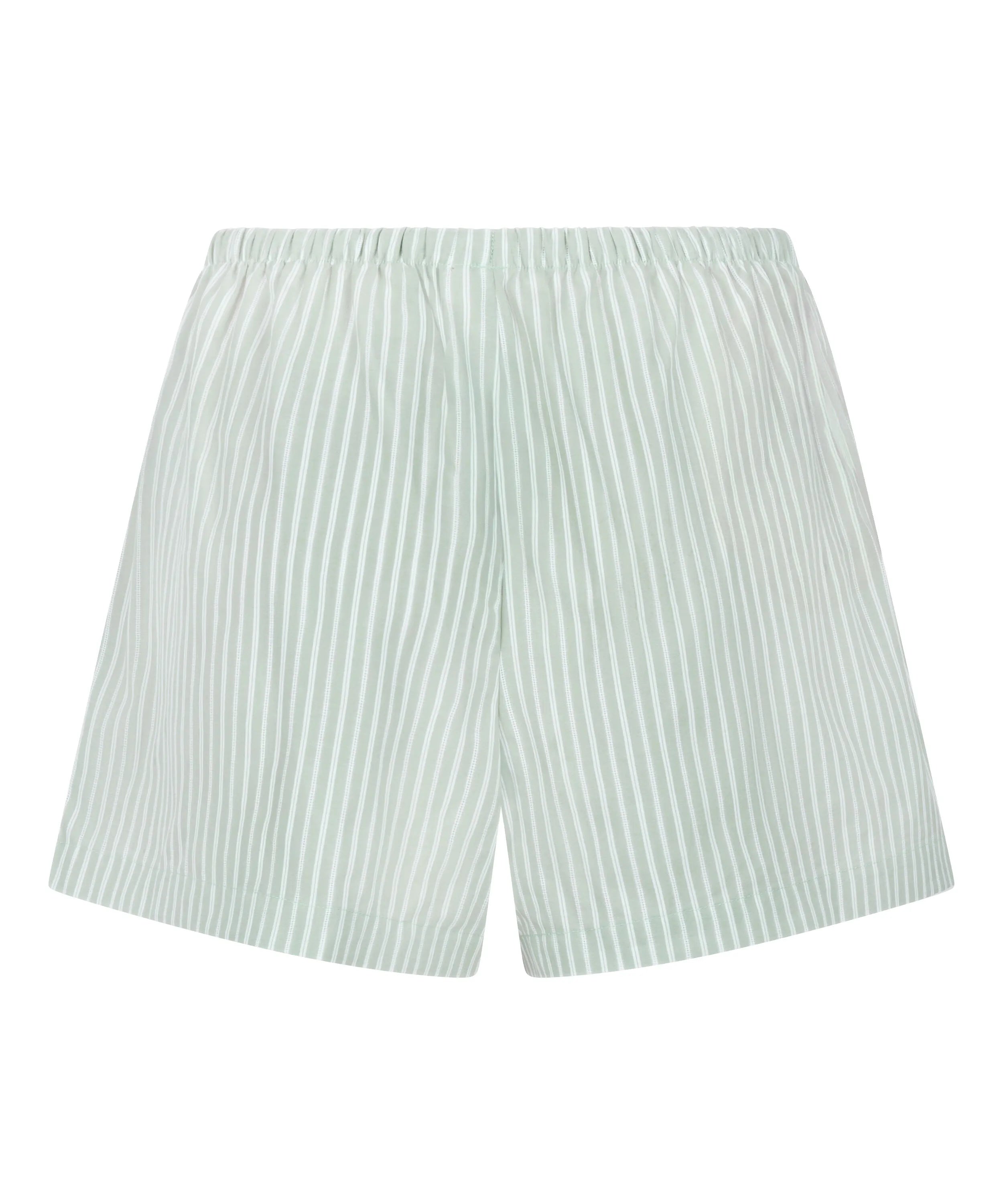 Hunkemoller Green Women Stripe Woven Short SKU: 304596_Green Image 05