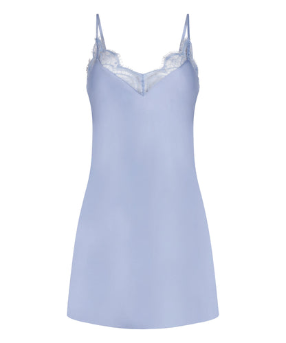 Hunkemoller Baby Lavender Women Slipdress Lace SKU: 304599_Baby Lavender Image 04