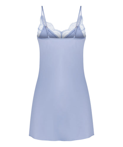 Hunkemoller Baby Lavender Women Slipdress Lace SKU: 304599_Baby Lavender Image 05