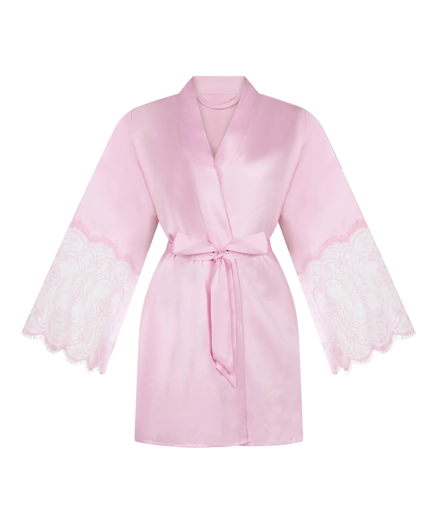 Hunkemoller Pirouette Women Satin Kimono SKU: 304603_Pirouette Image 04