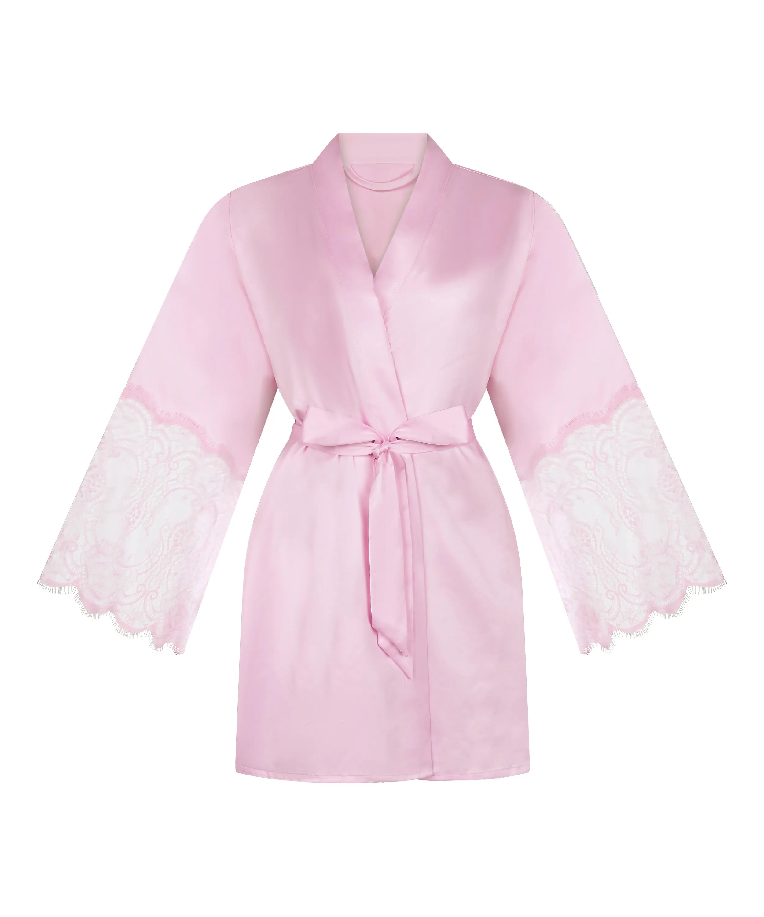 Hunkemoller Pirouette Women Satin Kimono SKU: 304603_Pirouette Image 04