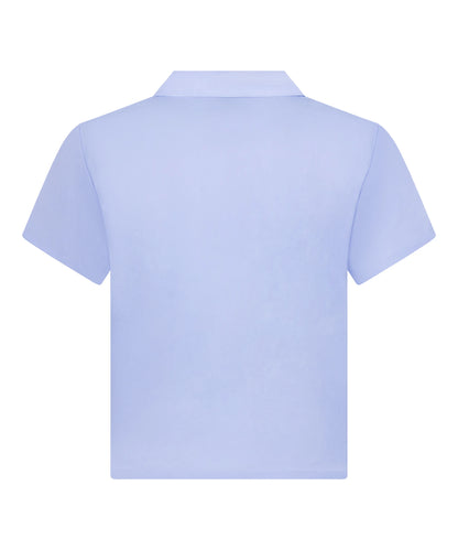 Hunkemoller Baby Lavender Women Satin Short-Sleeved Jacket SKU: 304608_Baby Lavender Image 06