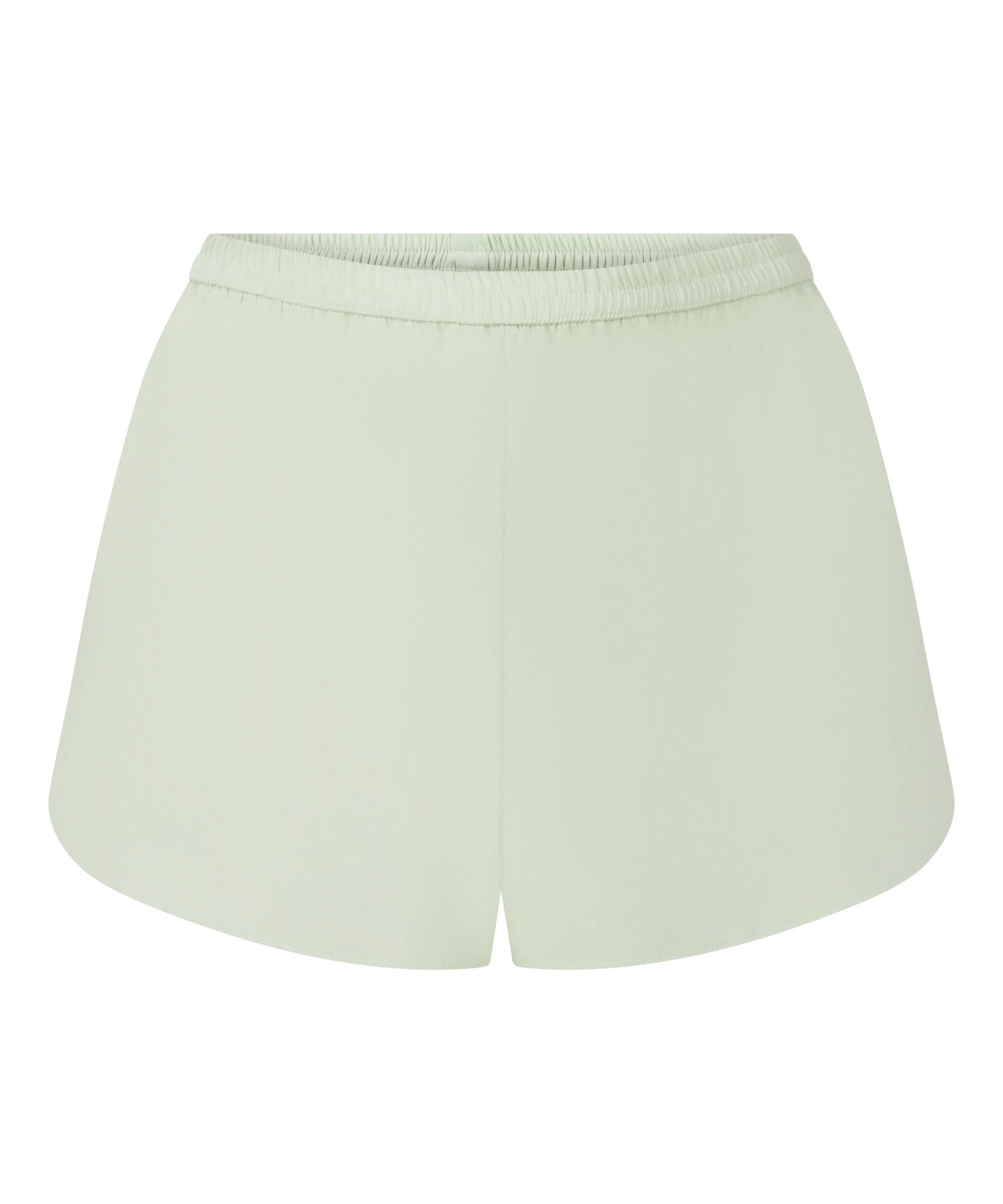 Hunkemoller Green Women Short Satin Minimal SKU: 304610_Green Image 04