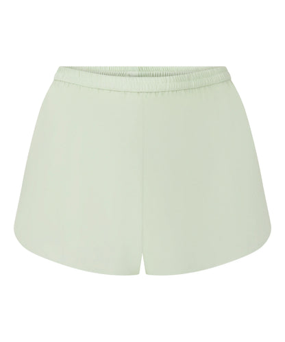 Hunkemoller Green Women Short Satin Minimal SKU: 304610_Green Image 04